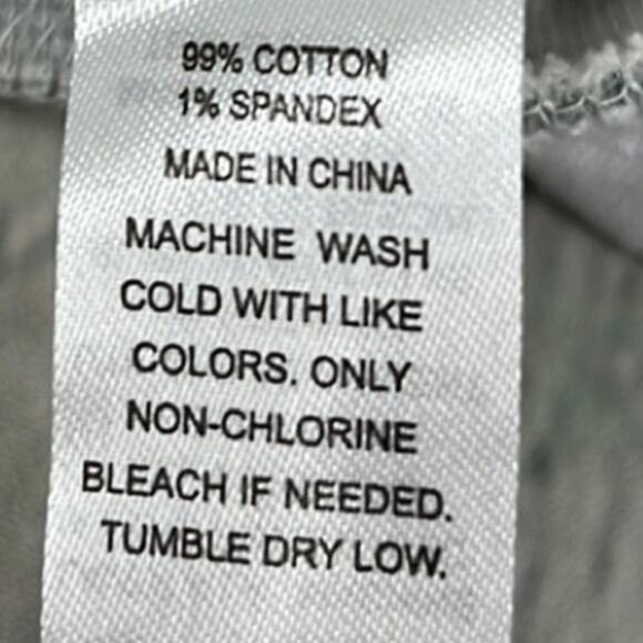 Anthropologie Sweatshirt Grey Stripe Built in Blouse SZ L Layering Basic Cali Be - Picture 8 of 8